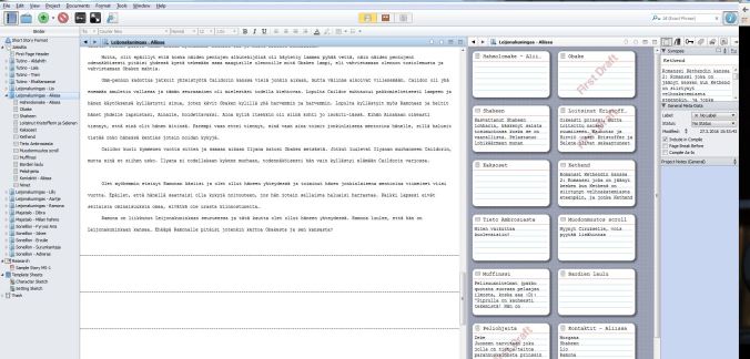 YleisnÑkymÑhahmotekstijakortit