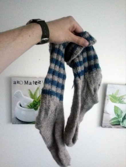 Kotikutoiset villasukat - eivät liity roolipelaamiseen mitenkään