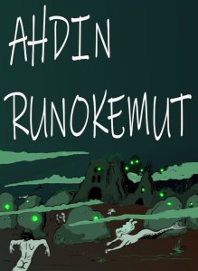 Kuvassa on vedenalainen linna ja merenneitoja.